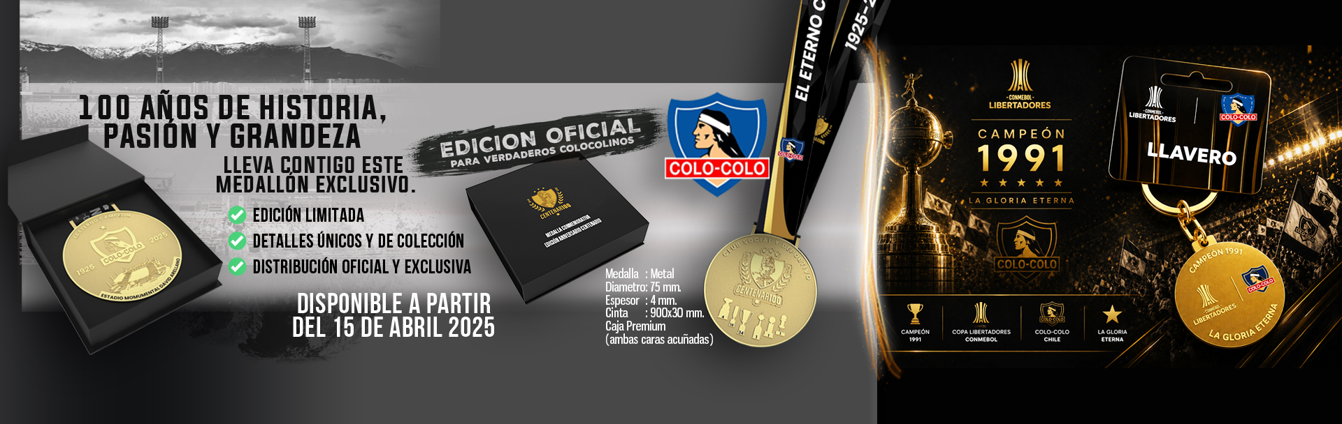 banner_colo_colo Medalla y Llavero