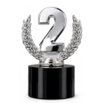 Trofeo Resina/Cristal CT08 Plata