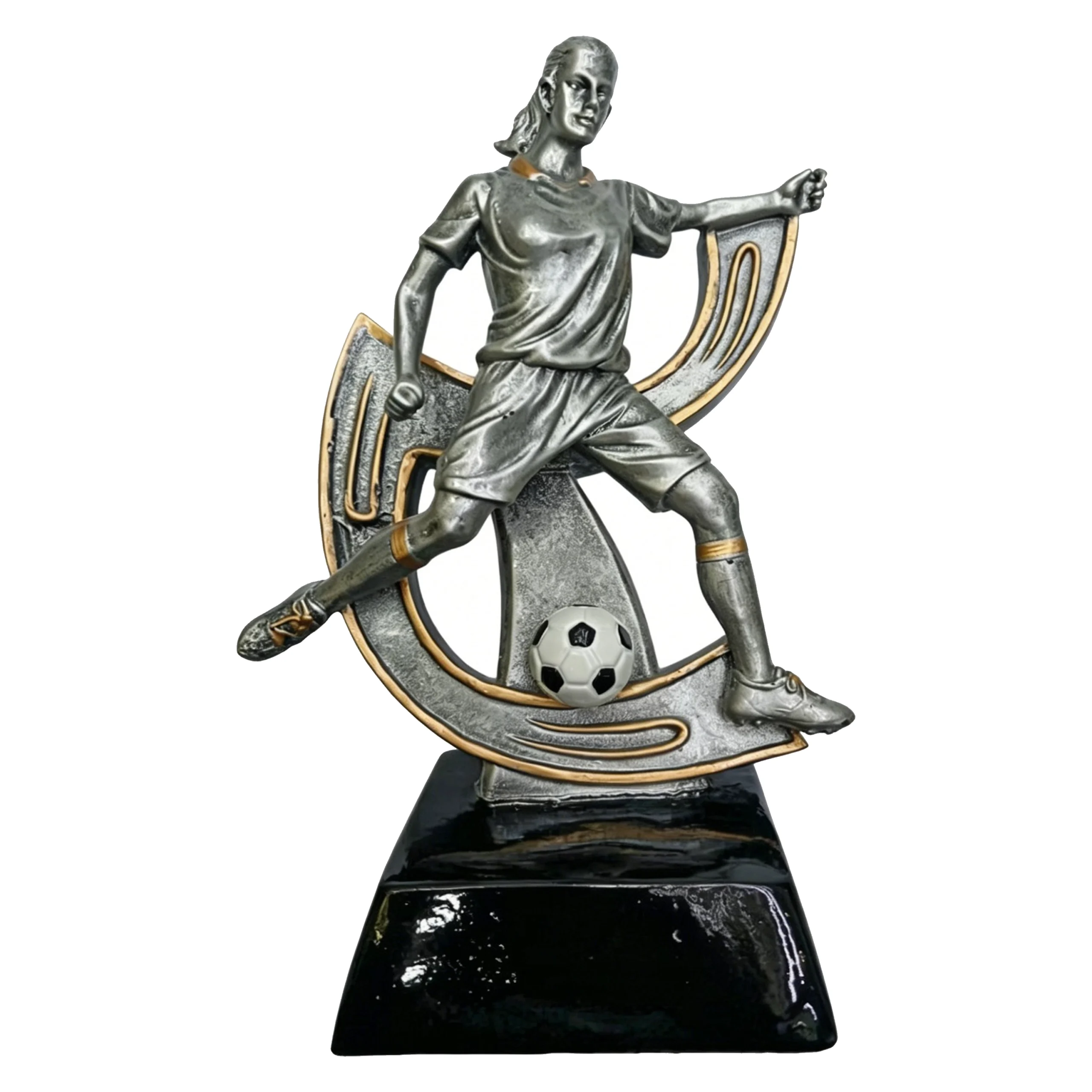 FUT 10 Trofeo Resina Futbolista Femenina FUT10 - Imagen 1